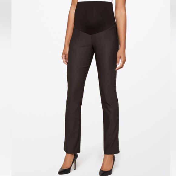 Tribal maternity dress pants. NWT. Size 4. Color-Charcoal - Picture 1 of 10